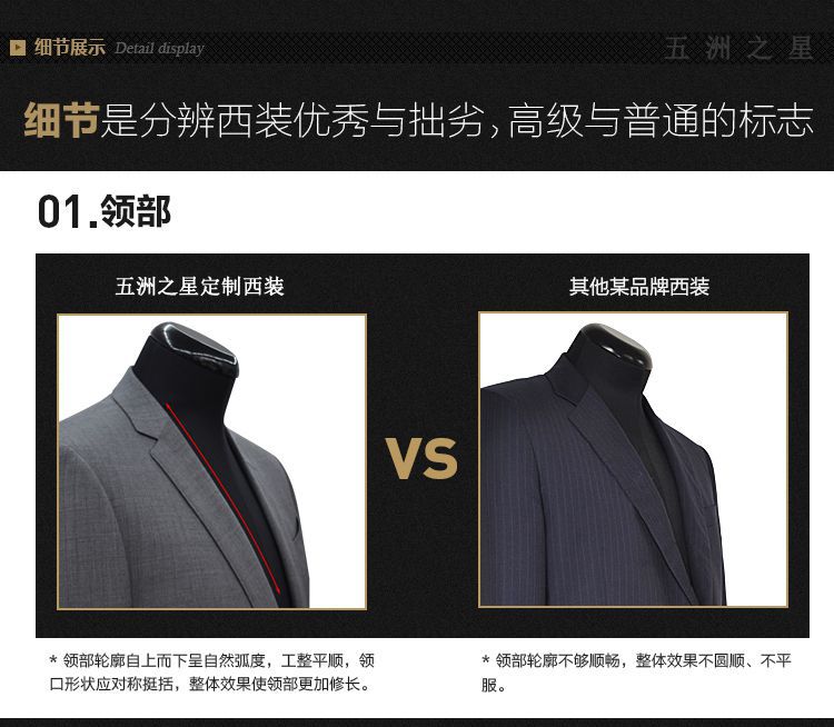 女士西服定制的領部對比 女士西服定制的領部對比